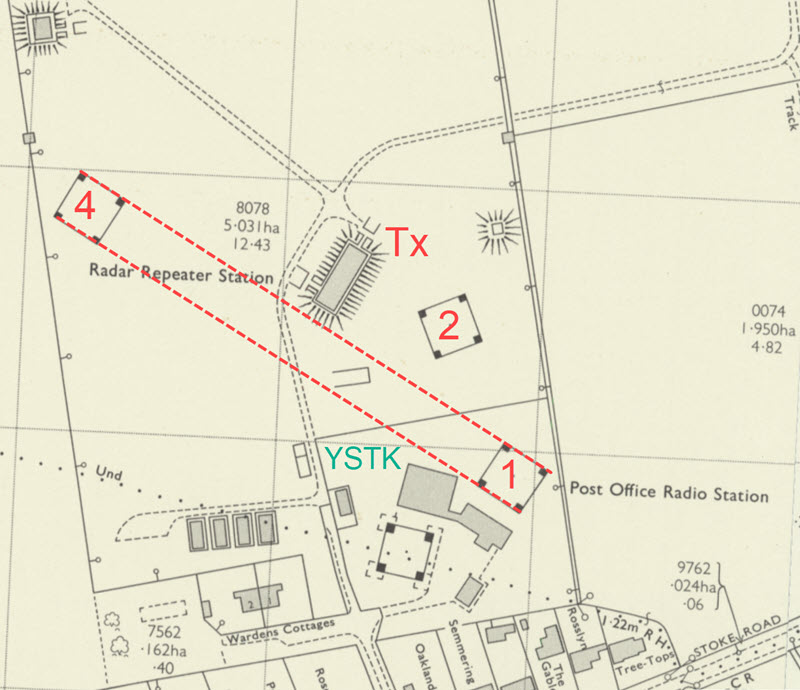 Stoke Holy Cross layout 1970